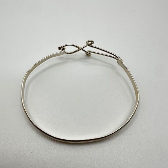 Vintage Stamped Mexico 925 Sterling silver Cuff Bangle Bracelet! - Picture 6 of 11